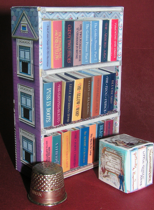 Walter Crane Bookcase/Dollhouse