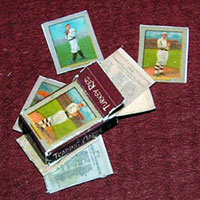 1 inch scale: Vintage baseball cards