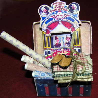 staging trunk with mini theater and more