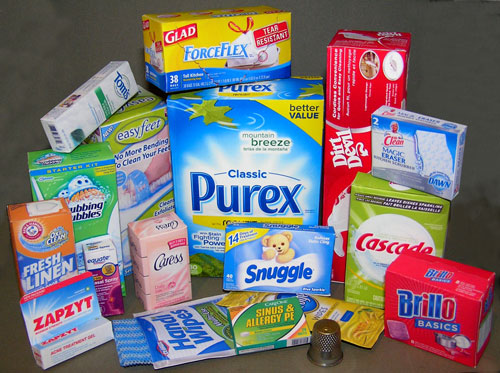 1:3 scale digital files of cleaning products