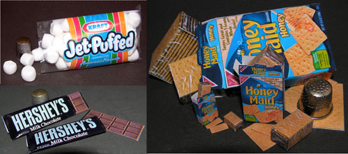 digital kit for 18" girl doll 1:3 scale s'mores