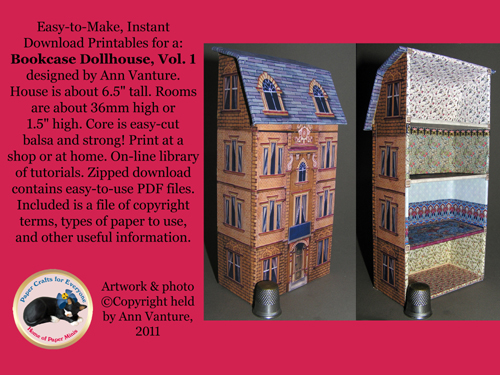bookcase dollhouse book13