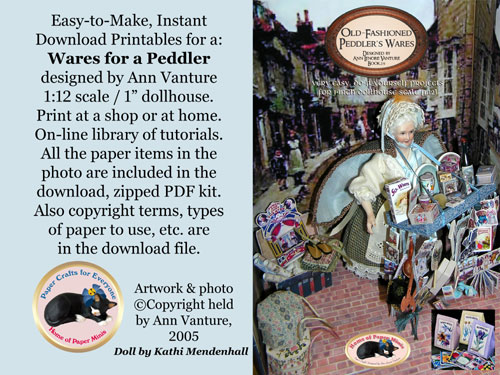 Peddler Doll's Wares