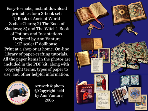 bookb15 Zodiac, potions & incatations, book of shadows