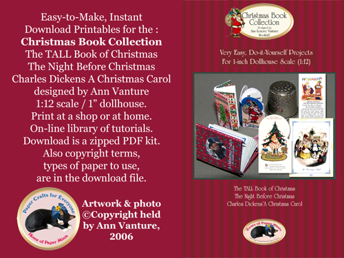Miniature Christmas Books