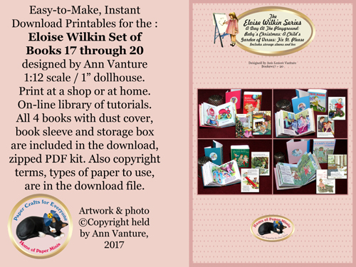 Miniature Eloise Wilkin books 17 through 20
