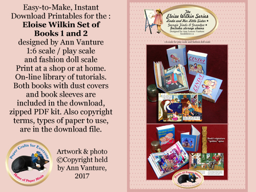 sample 1:6 mini books