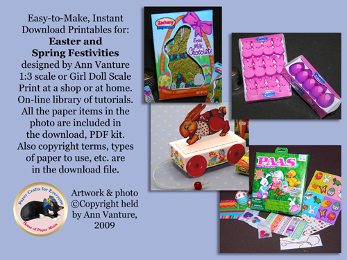 Girl Doll Easter and Spring Festivities