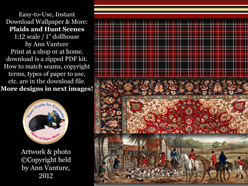 Plaids and Hunts Wallpaper